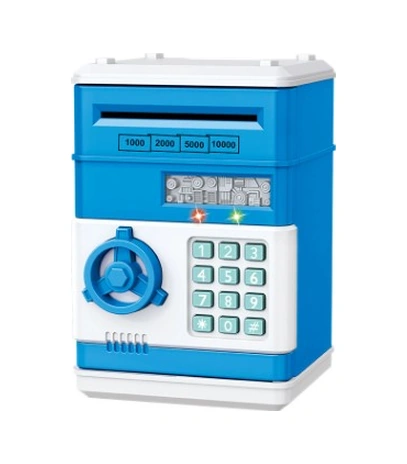 Elektronik Şifreli Kasa Otomatik Kağıt Para Alan Atm Kumbara 5256