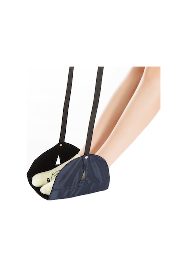 Sones Seyahat Ayak Dayanağı Hamağı Ofis Eğlence Pedalı, Renk: Lacivert Hepsi Bir Arada Diğer