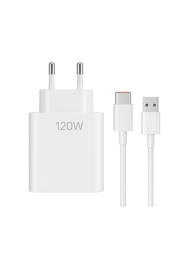 120w Hızlı Şarj Adaptörü + Usb - Type-c Kablo Seti