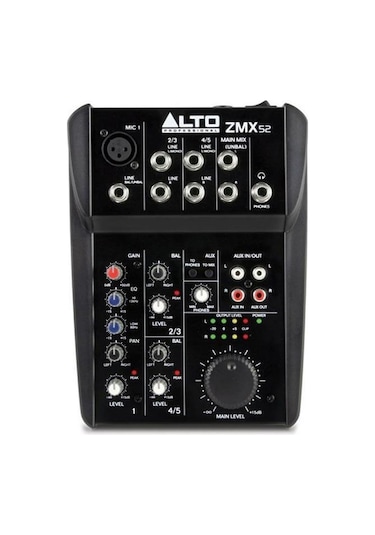 Alto Zephyr Zmx52 5 Kanal Analog Mikser