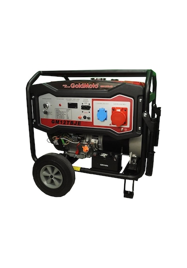 Goldmoto GM12BJ Monofaze 12 Kva Benzinli Jeneratör