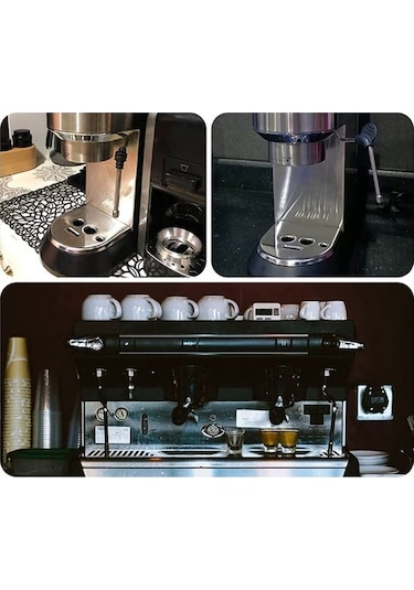 Jzcat Delonghi Ec680/ec685 Rancilio Için Buhar Çubuğu Ek 3 Delikli Uçlu Buhar Nozulu İle Yükseltme