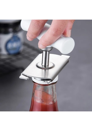 Liangmei Paslanmaz Çelik Açacağı Emek Tasarrufu Sökün Kapak Çok Ahşap