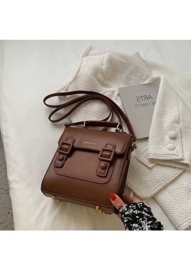 Cordial Kaxıu&bags Kx-5820 Sırt Ve Omuz Çantası - Kahverengi, Dayanıklı Ve Şık 40g Geo Black