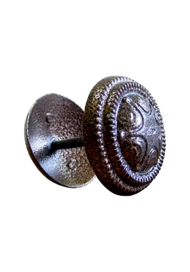 Kapı Kilidi ve Bakır Dövmeli Kapı Topuzu (Volkan Kilit 140 mm)