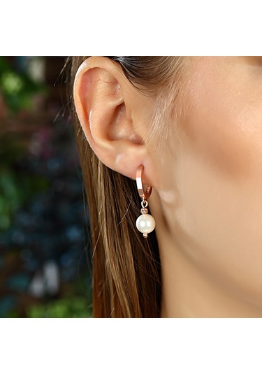 Azuris 925 Ayar Gümüş Inci Küpe N11.15311