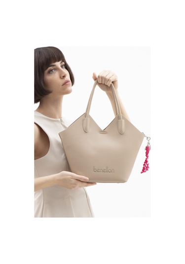 Benetton Kadın El Çantası Bnt1518 Ten Ten