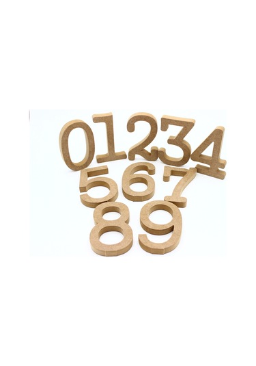 Na Neşeli Ahşap 15 Cm 18mm Dik Durabilen 7 Rakamı.ahşap Sayı Söz Nişan Doğum Günü Tabela Duvar Yazısı Duvar Süsü Model 15cm18mm7rakamı