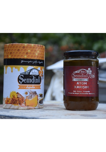 Şehri Şemdinli Bal Doğadan Polen Propolis Atom Karışım 850 G