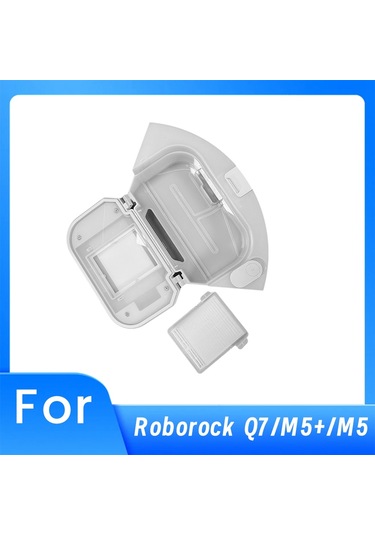 Gildedwill Roborock Q7/m5+/m5 2'si 1 Arada Su Deposu Ve Toz Kutusu Kombinasyonu Hepa Filtreli Robot Süpürge Yedek Parçaları