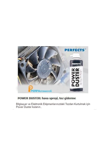 Perfects Power Duster Nf Bakım ve Temizlik Spreyi 400 ML