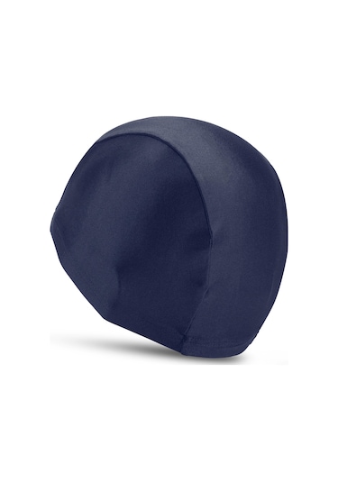 Yüzücü Bonesi Likralı Esnek Kumaş Havuz Deniz Yüzme Bonesi Bez Bone Lacivert Çok Renkli