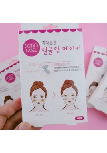 Dodo Label Yüz Kaş Boyun Gerdirme Bantları 20 Adet