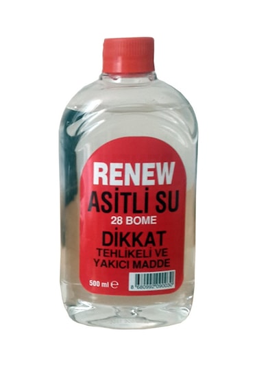 ReneW Asitli Su (akü Asiti) - 500 ML N11.389