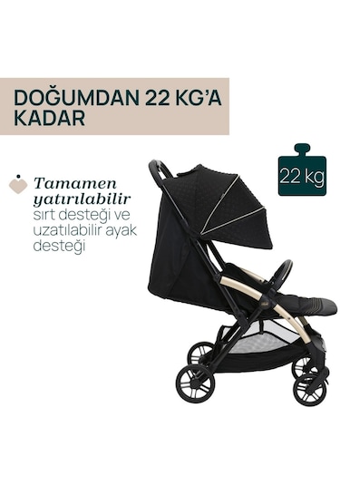Chicco Goody XPlus Bebek Arabası Siyah
