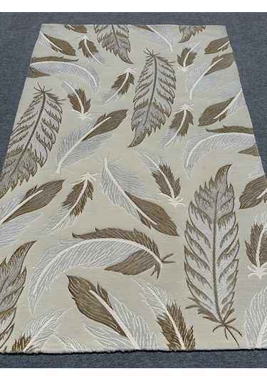 Saray Halı Vizyon 11498 Po 200x300 Krem Yeşil 6 M2 Halı