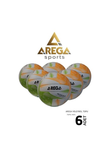 6 Adet Arega Voleybol Maç Topu Mvb-40352 001 Beyaz