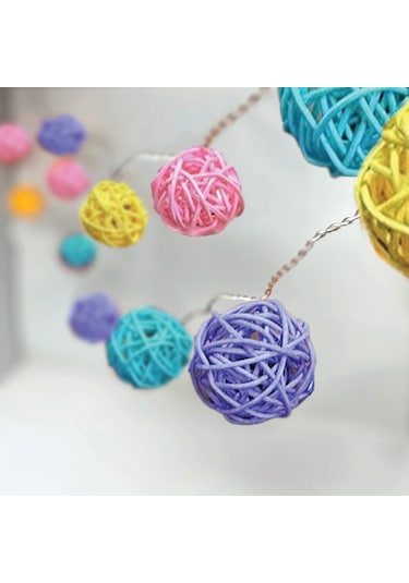 G2354 Rattan Mini Top String Light