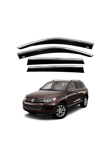 Volkswagen Touareg Krom Çıtalı Cam Rüzgarlığı 2011-
