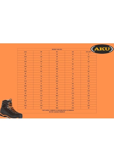 Aku Utah Work Goretex Bot A121050 Kahverengi
