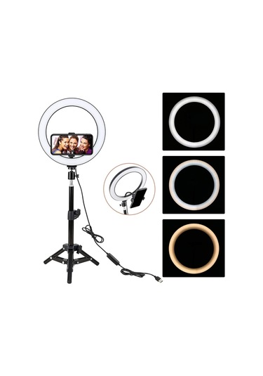 Tripot Ayaklı Tiktok Lambası Selfie Işığı 1