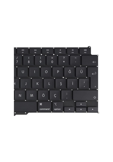 Apple Uyumlu MacBook Air 13" 2020 A2179 Klavyekeyboard Tr Q Büyük Enter