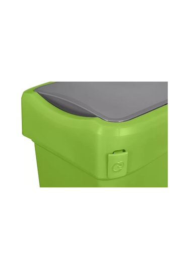 Econova Çöp Kovası, Çöp Kutusu, Çöp Konteyneri Smart Bin 25l 220697857 Gri