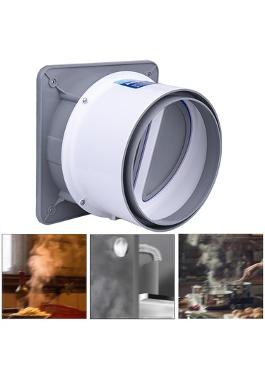 Suntek Valf, Kanal Taslak Engelleyiciler Davlumbazlar Için Hava Gri M