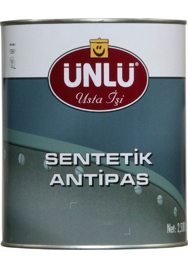 Ünlü Sentetik Antipas 2,5L 2.Grup-Yeşil