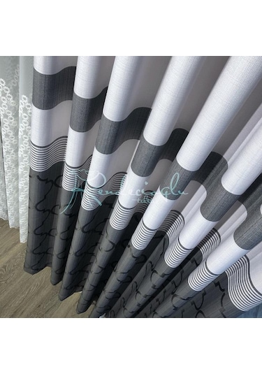 Fon Perde Gofrelli Panel Fon 8 Farklı Renk Seçeneği