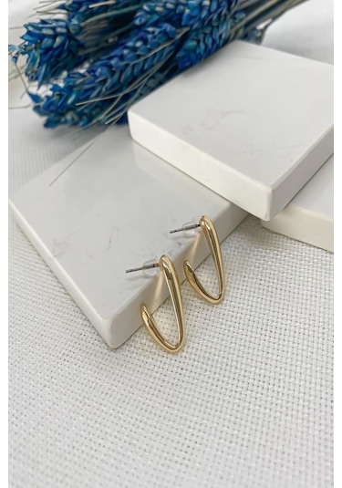 Demokan Kadın Küpe Özel Kaplama Özel Seri Küpe 001