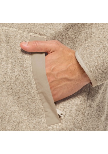 Jack Wolfskin Tannenspur Erkek Bej Polar Ceket 1711131 Bej