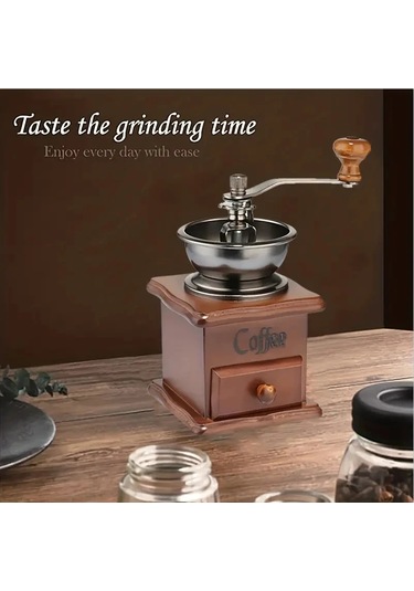 Vintage Manuel Kahve Değirmeni Çapak El Krank Kahve Değirmenleri Renkli