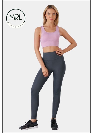 Kadın Lila Renk Sporcu Sütyeni Pedli Likralı Destekleyici Su Sporları Koşu Fitness Dans Sports Bra Lila