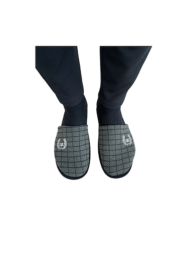 Haki Kışlık Erkek Ev Terliği-haki