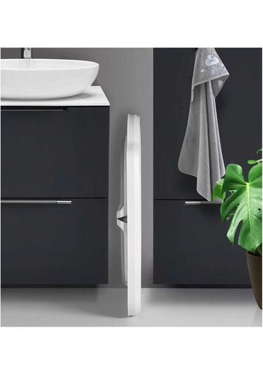 Hobby Life Fileli Gri Katlanır Bebek Küvet Banyo Seti Gri