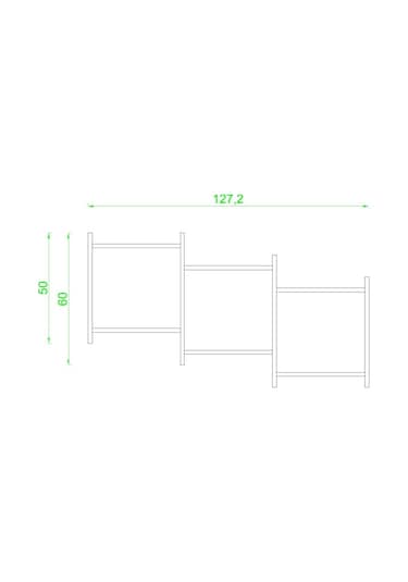 Rafkestir Rain Duvar Rafı Bambu ( Parlak )