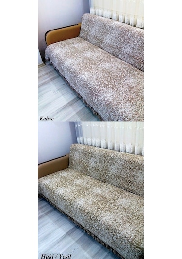 Pamuklu Kaymaz Ebruli Koltuk-Çekyat Örtüsü (13 Renk)