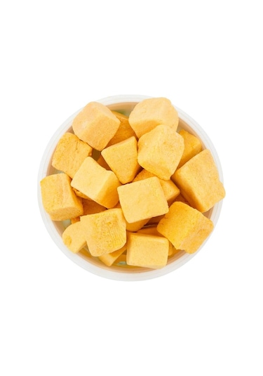Dokuru Mango Kuru Meyve Cipsi - Dondurularak Kurutulmuş Freeze Dried Çıtır Mango 15 G