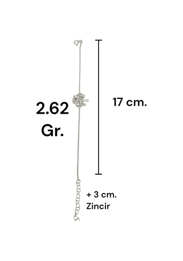 925 Ayar Gümüş Yaşam Ağacı Figürlü Taşlı Bileklik Zarif Ve Anlamlı Tasarım Gümüş