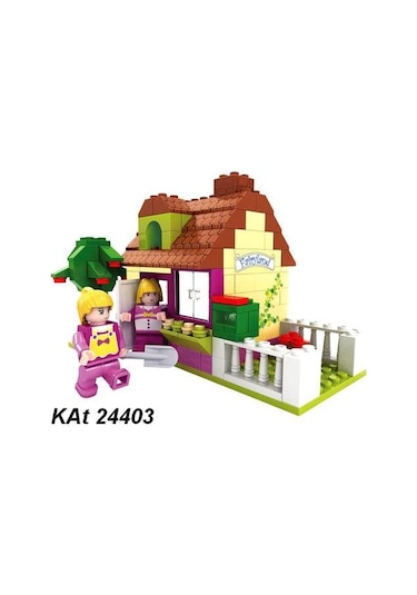 Asya Bricks 24403 Fairyland Serisi Ağaçlı Ev 156 Parça