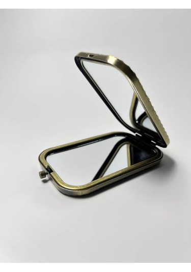 Mama Karma Cep Aynası Katlanabilir Hediye 226721607 Altın Rengi