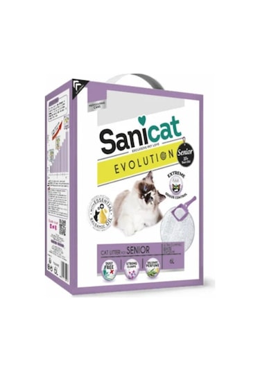 Sanicat Evolution Yaşlı Kedi Senior Kedi Kumu 6 L