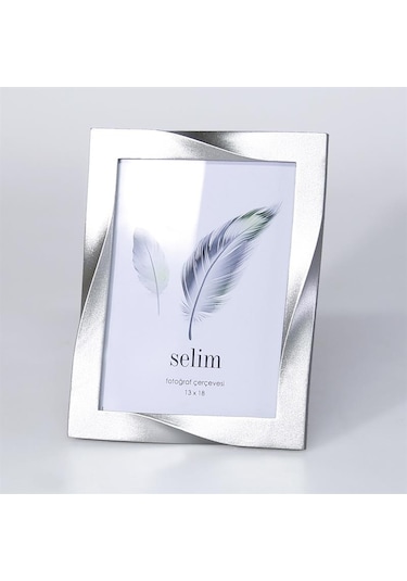 13x18 Curved Çerçeve Gümüş