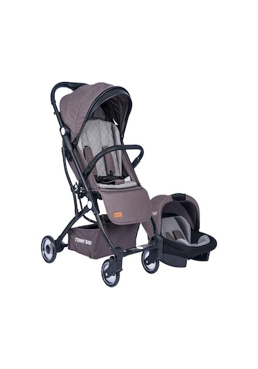 Tommy Baby Mia Kabin Travel Bebek Arabası Black Kabin Boy