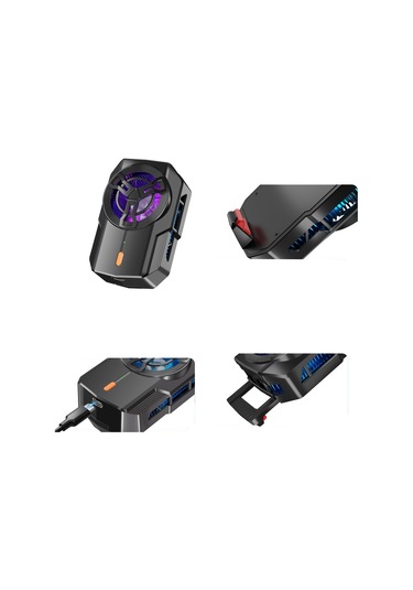 Sprange Srmc4 Radyatörlü Rgb Led Şarjlı Telefon Soğutucu