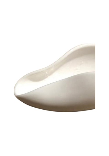 Suntek Ev Büfe Beyaz Için Seramik Dozaj Kabı Porselen Tek