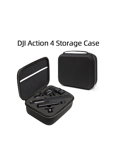 Butu Djı Osmo Action 3 / Action 4 İçin Taşınabilir Fermuar Kamera Koruma Kılıfı Eva Sert Kabuk Kolu Askı Kamera Aksesuarları Saklama Çantası - Siyah Butu Djı Osmo Action 3 / Action 4 İçin Taşınabilir Fermuar Kamera Koruma Kılıfı Eva Sert Kabuk Kolu Askı Kamera Aksesuarları Saklama Çantası - Siyah
