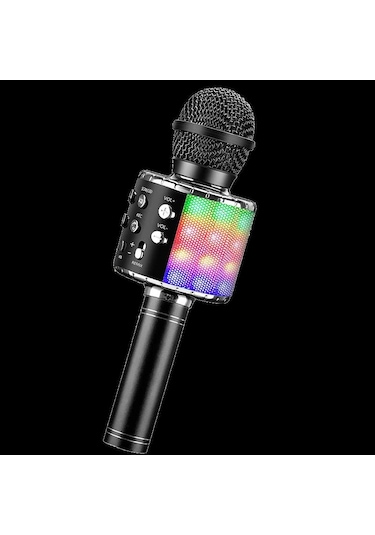 Doppler Concerto Karaoke Mikrofonu Işıklı Yeni Kayıt Özellikli