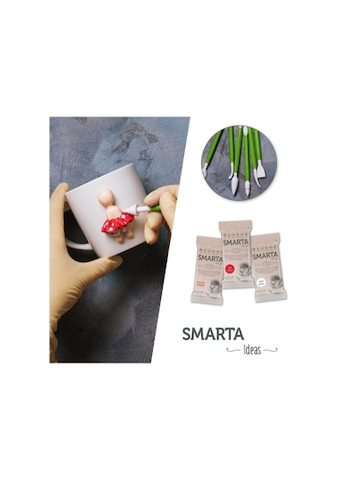 Smarta Modelleme Hamuru 100 Gr. Neon Sarı